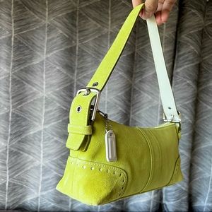 COACH Hampton Baguette | Lime Green | Excellent Condition | PRICE IS FIRM